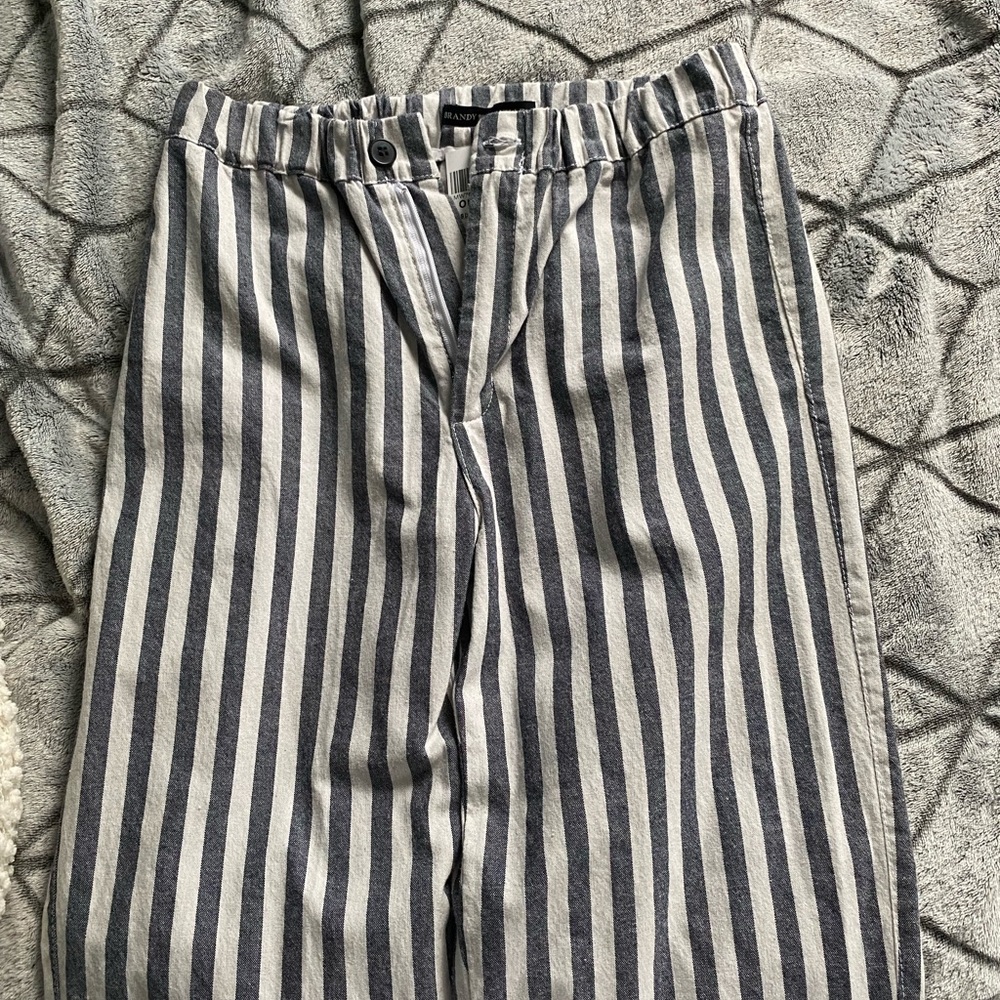 striped pants